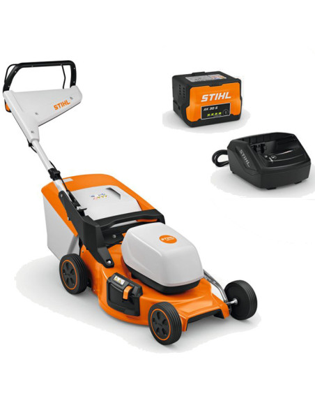Акумулаторна косачка за трева STIHL RMA 253.3 Set, 36V, 5 Ah, 1250W, 51 см., 55 л