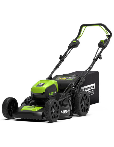 Акумулаторна самоходна косачка GreenWorks GD80LM46SP