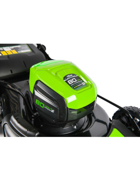 Акумулаторна самоходна косачка GreenWorks GD80LM46SP