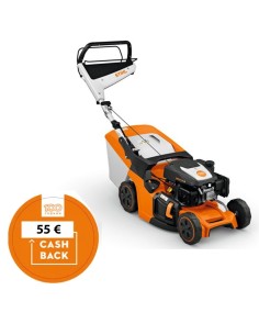 Бензинова косачка за трева - самоходна STIHL RM 443.3 T, 139 куб.см., 2.8 к.с., 52 л., 41 см - CASHBACK