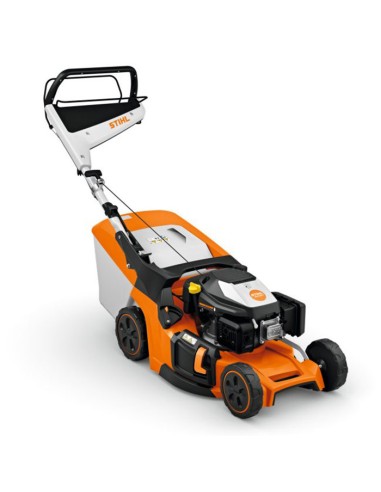 Бензинова косачка за трева - самоходна STIHL RM 448.3 T, 166 куб.см., 3.5 к.с., 52 л., 46 см - CASHBACK
