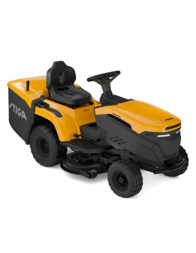 Акумулаторна тракторна косачка за трева STIGA Estate 384e SOLO, 56V, 4500W, 84 см