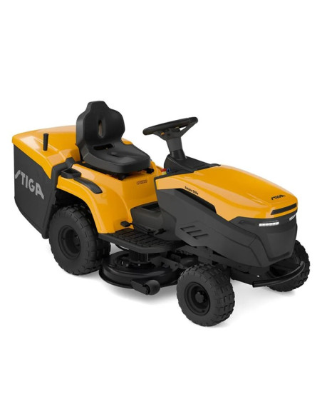 Акумулаторна тракторна косачка за трева STIGA Estate 384e SOLO, 56V, 4500W, 84 см