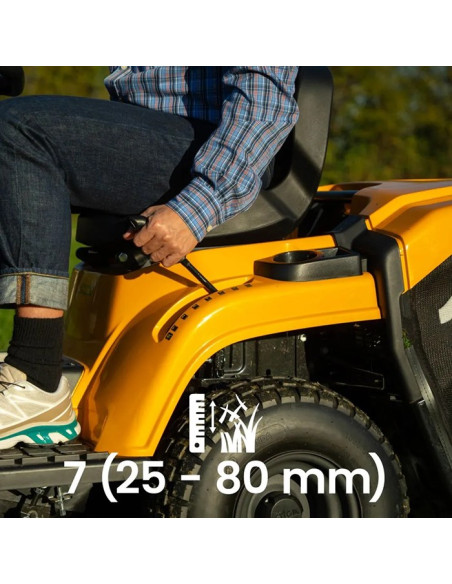 Акумулаторна тракторна косачка за трева STIGA Estate 384e SOLO, 56V, 4500W, 84 см