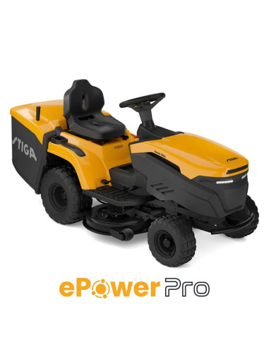 Акумулаторна тракторна косачка за трева STIGA ESTATE 598e SOLO, 4500W, 56V, 98 см