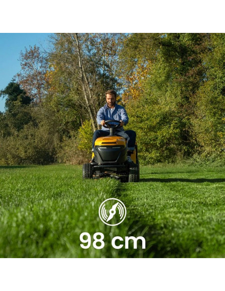 Акумулаторна тракторна косачка за трева STIGA ESTATE 598e SOLO, 4500W, 56V, 98 см