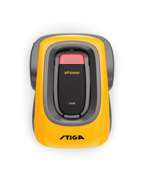 Косачка робот STIGA A 500, 500 кв.м., 25.2V, 2 Ah, 18 см