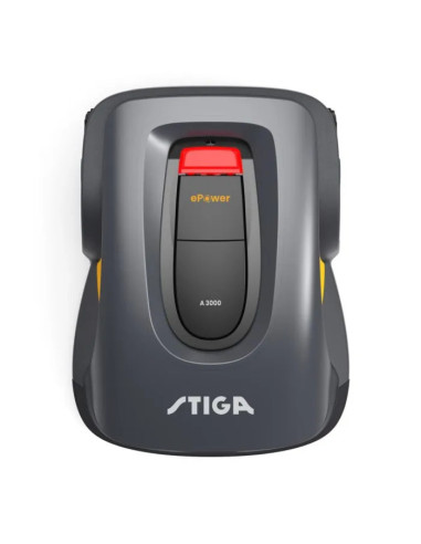Косачка робот STIGA A 3000, 4500 кв.м., 25.2V, 5 Ah, 26 см