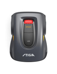 Косачка робот STIGA A 10000, 12000 кв.м., 25.2V, 2x6 Ah, 26 см 2