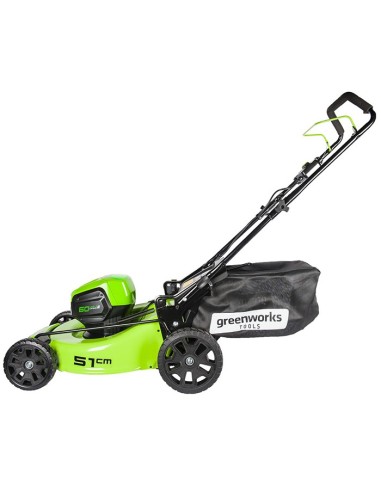Акумулаторна косачка GreenWorks GD60LM51HP