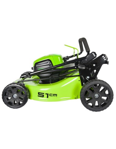 Акумулаторна косачка GreenWorks GD60LM51HP