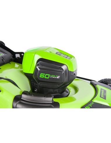 Акумулаторна косачка GreenWorks GD60LM51HP