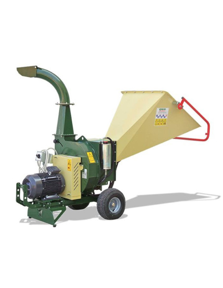 Електрическа професионална дробилка за клони NEGRI R185EHP15, 11000W, 90 мм, 6 куб.м/ч