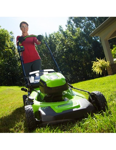 Акумулаторна косачка GreenWorks GD60LM51HP