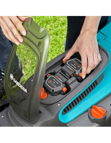 Акумулаторна косачка GARDENA PowerMax 18/32 Li Set
