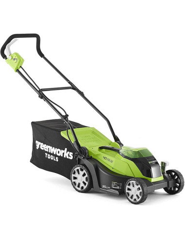 Акумулаторна косачка с батерия и зарядно GreenWorks G40LM35K2