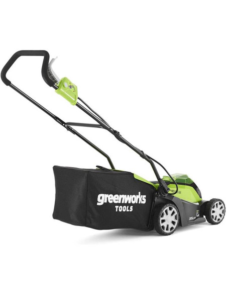 Акумулаторна косачка с батерия и зарядно GreenWorks G40LM35K2