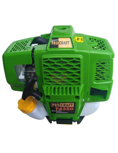 Моторна коса PROCRAFT T4350, 52 куб.см., 2 к.с., 415 мм., 1.2 л