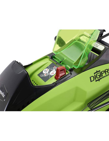 Акумулаторна косачка с батерия и зарядно GreenWorks G40LM35K2