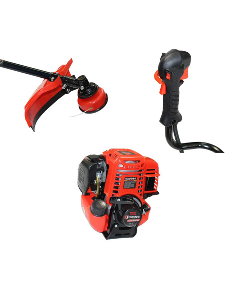 Моторна коса YAMAMOTO YM-5600, 1000W/1.4к.с., 37.7 куб.см., 42 см., 8.3 кг