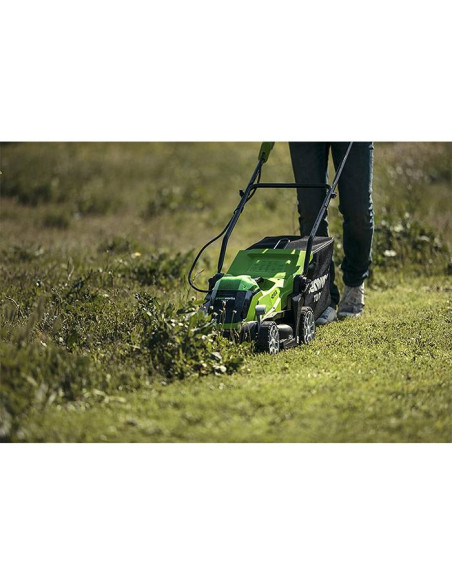 Акумулаторна косачка с батерия и зарядно GreenWorks G40LM35K2