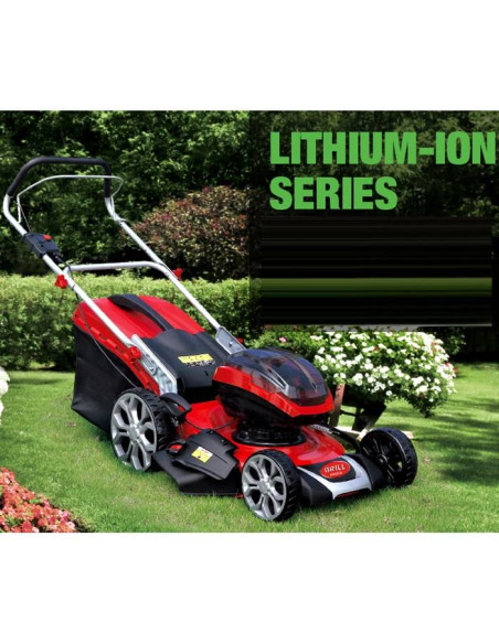 Акумулаторна самоходна косачка за трева BRILL Li 51S 3in1 - 80V KIT
