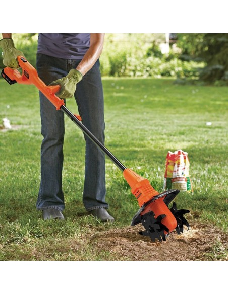 Акумулаторна фреза - култиватор BLACK+DECKER BETL1820L-QW Set, 18V, 2 Ah, 20 см