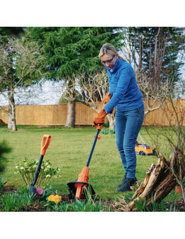 Акумулаторна фреза - култиватор BLACK+DECKER BETL1820L-QW Set, 18V, 2 Ah, 20 см