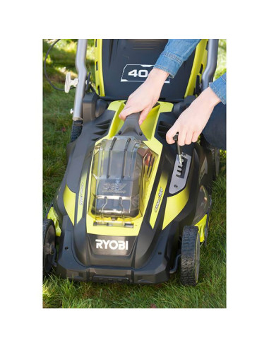 Акумулаторна косачка за трева RYOBI RLM36X41H-50P, 36V, 5 Ah, 40 см., 50 л