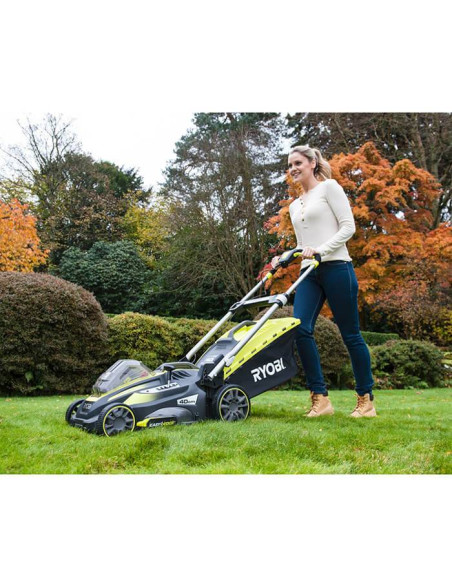 Акумулаторна косачка за трева RYOBI RLM36X41H-50P, 36V, 5 Ah, 40 см., 50 л