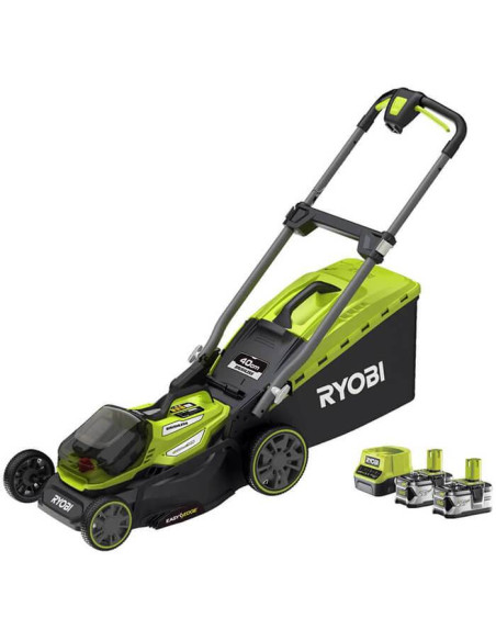 Акумулаторна косачка за трева RYOBI RY18LMX40A-240, 36V, 2x4 Ah, 40 см., 50 л