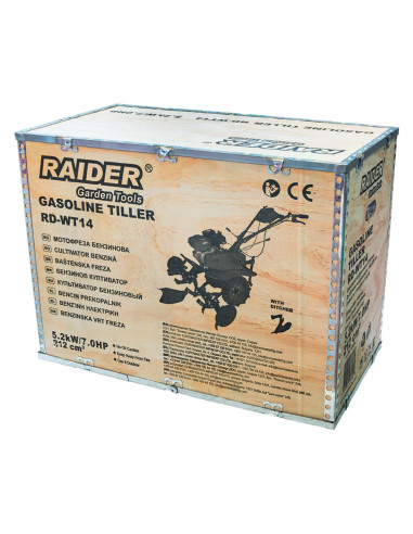 Мотофреза RAIDER RD-WT14, 212 куб.см., 7 к.с., 120 см
