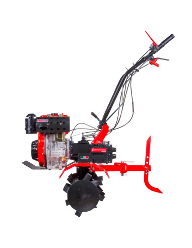 Мотофреза - дизелова EUROSYSTEMS EURO 102 - Excalibur D178F ES, 296 куб.см., 7 к.с, 65/95 см