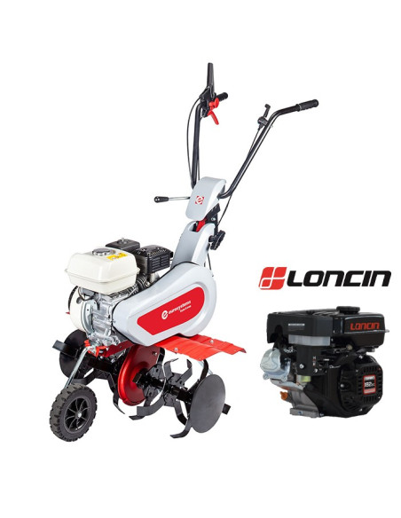 Мотофреза EUROSYSTEMS EURO 5 EVO - Loncin TM60 2C/R, 182 куб.см., 4.2 к.с., 50/75 см
