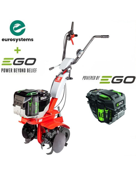 Акумулаторна мотофреза EUROSYSTEMS eZ3 - EGOpower+ PU2700E SOLO, 56V, 3100W, 50 см