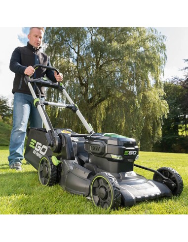 Акумулаторна косачка за трева с тример - самоходна EGO Power+ LM2021E-SP и ST1300E-S