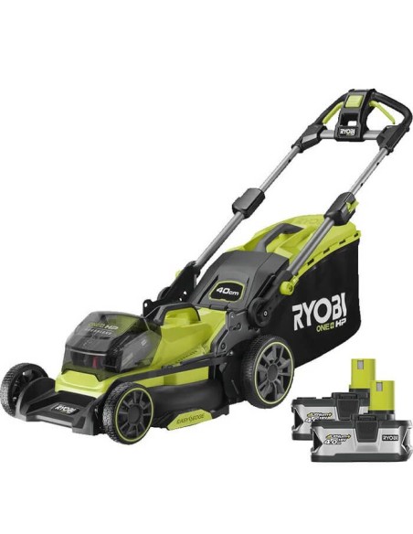 Акумулаторна косачка за трева RYOBI RY18LMX40B-240, 18V, 2x4Ah, 40 см., 50 л