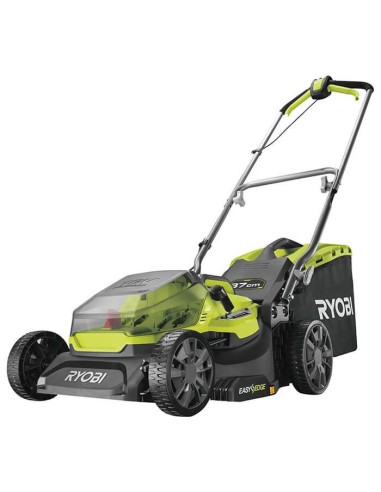 Акумулаторна косачка за трева RYOBI RY18LM37A-140, 18V, 4Ah, 37 см., 45 л