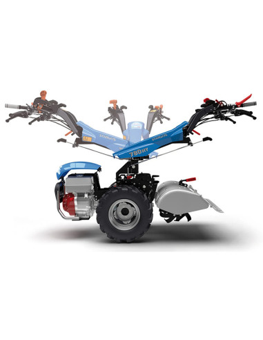 Мотоблок BCS 780 HY StarGate / E Start - YANMAR L100V, 435 куб.см., 9.1 к.с., 80 см