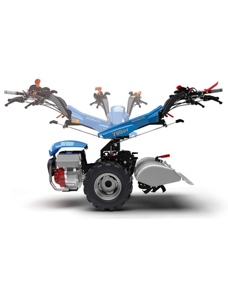 Мотоблок BCS 780 HY StarGate / E Start - YANMAR L100V, 435 куб.см., 9.1 к.с., 80 см