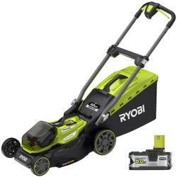 Акумулаторна косачка за трева RYOBI RY18LMX40A-150, 18V, 5Ah, 40 см., 50 л