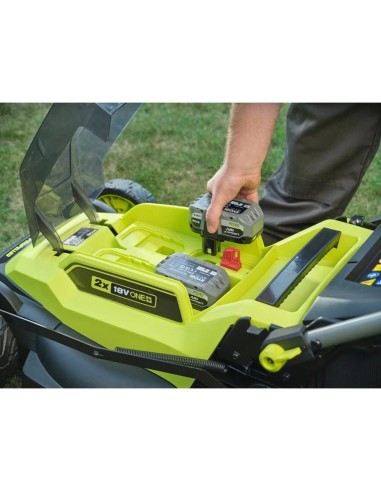 Акумулаторна косачка за трева RYOBI RY18LMX40A-150, 18V, 5Ah, 40 см., 50 л