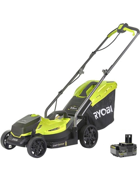Акумулаторна косачка за трева RYOBI RLM18X33B40, 18V, 4Ah, 33 см., 35 л