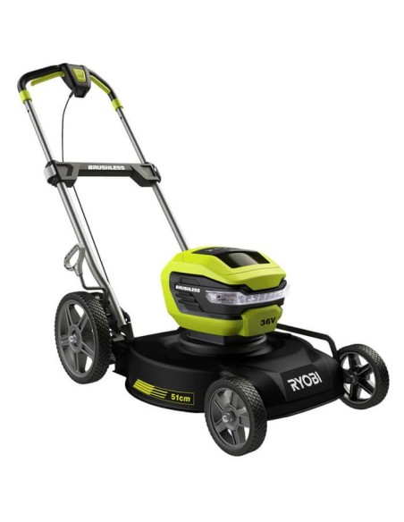 Акумулаторна косачка за трева RYOBI RY36LMMX51A-140, 36V, 4Ah, 51 см.