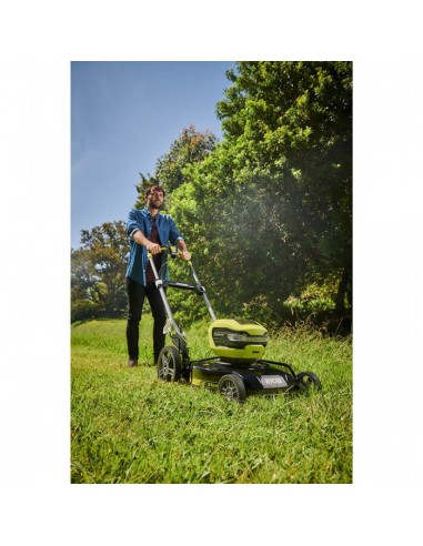 Акумулаторна косачка за трева RYOBI RY36LMMX51A-140, 36V, 4Ah, 51 см.