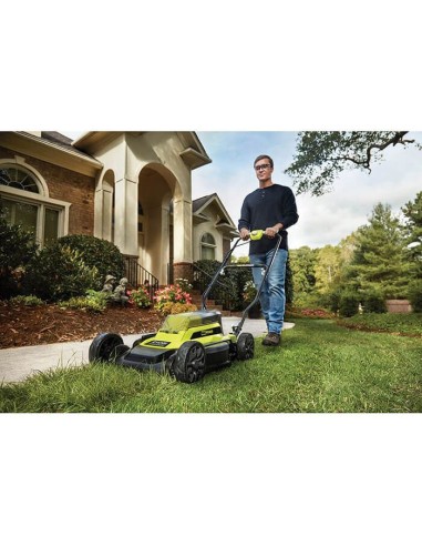 Акумулаторна косачка за трева RYOBI RY36LMM46A-140, 36V, 4Ah, 46 см.