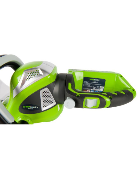 Акумулаторен храсторез GreenWorks G40HT61K2 SET