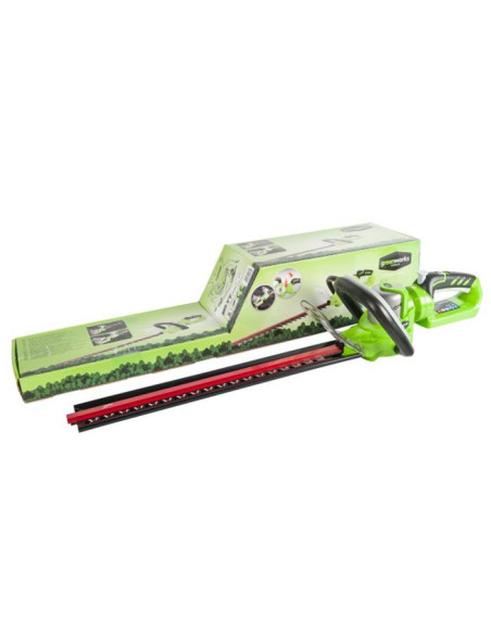 Акумулаторен храсторез GreenWorks G24HT57K SET