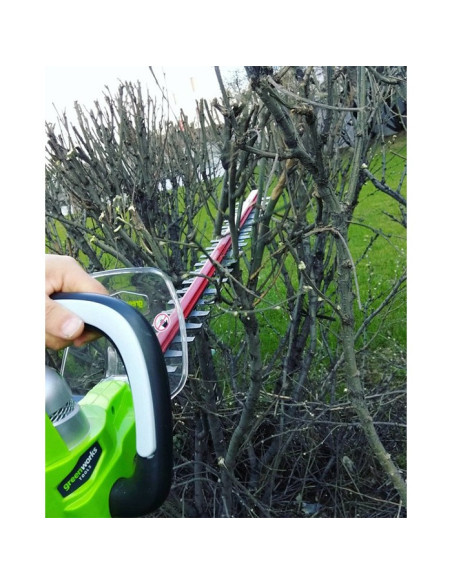 Акумулаторен храсторез GreenWorks G24HT57K SET