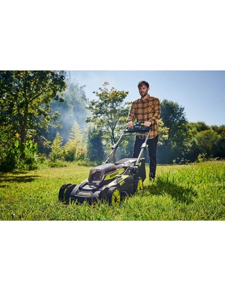 Акумулаторна косачка за трева RYOBI RY36LMX51A-160, 36V, 6Ah, 70 л., 51 см